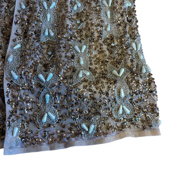 Mac Duggal Embellished Sheath Dress Glam Gala Holiday Party Bridal NWT 12 - Picture 15 of 16